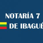 Notaría séptima de Ibagué [Notaría 7 de Ibagué]