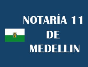 notaría 11 Medellín