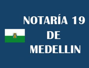 notaría 19 Medellín