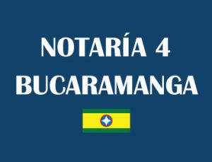 notaría cuarta Bucaramanga