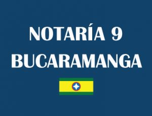 notaría novena Bucaramanga
