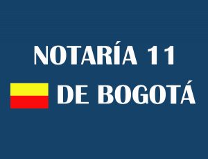 notaría 11 de Bogotá