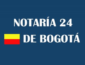 notaría 24 de Bogotá