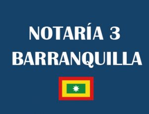 notaría 3 Barranquilla