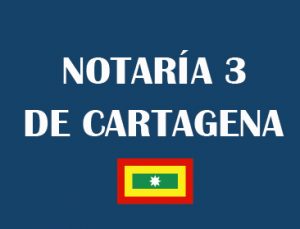notaría 3 Cartagena