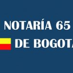 Notaría 65 de Bogotá