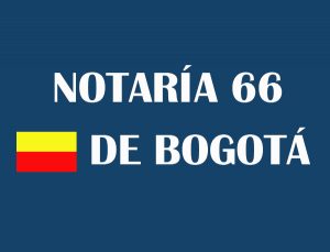 notaría 66 de Bogotá