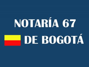notaría 67 de Bogotá