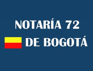 notaría 72 de Bogotá